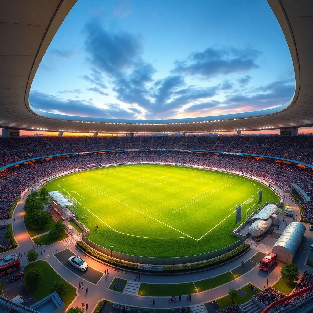 Экодружелюбные решения в инфраструктуре футбольных арен и их будущее