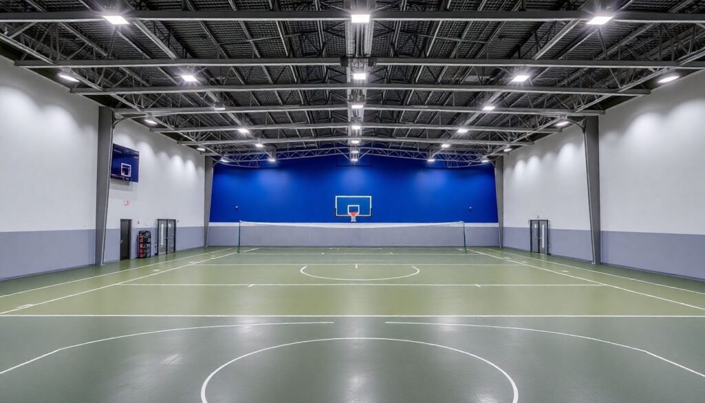 Организация тренировочной базы рядом со стадионом - иллюстрация