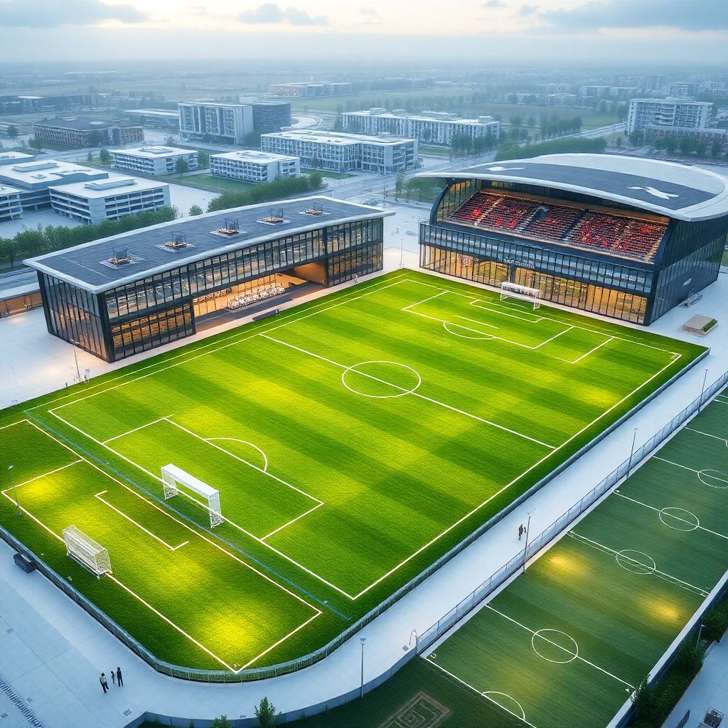 Организация тренировочной базы рядом со стадионом для эффективной подготовки команд