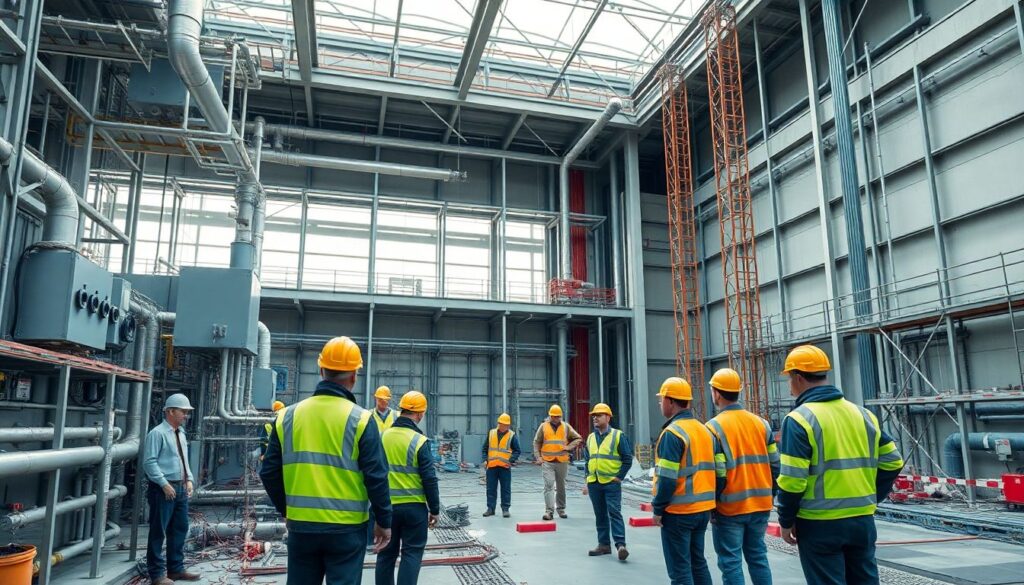 Группа топливно-энергетических систем для арены - иллюстрация