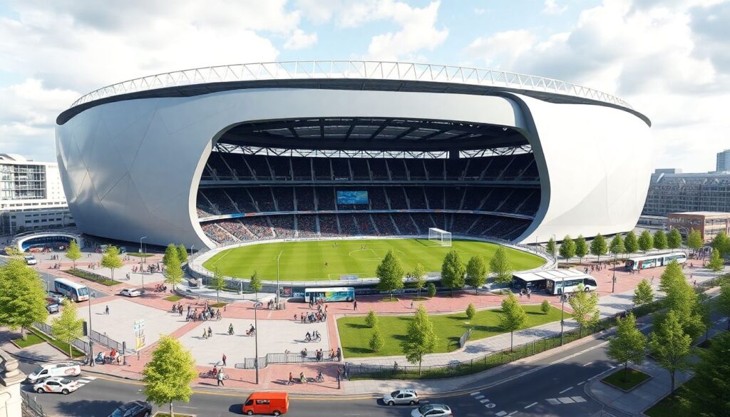 Этичный туризм и инфраструктура стадионов - иллюстрация