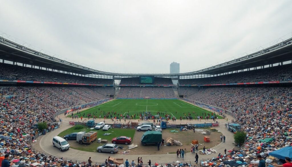 Этичный туризм и инфраструктура стадионов - иллюстрация