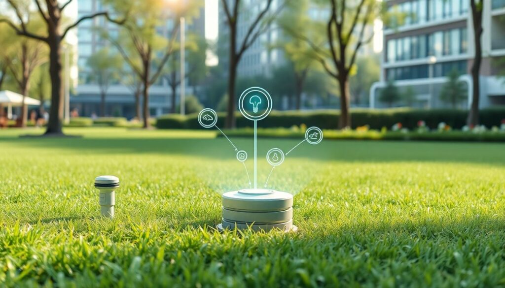 Технологии наблюдения за газоном в режиме реального времени - иллюстрация