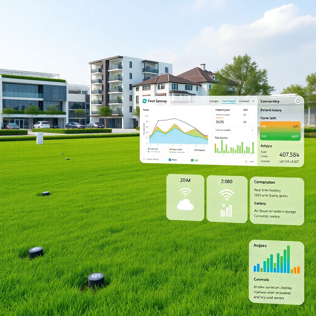 Технологии наблюдения за газоном в режиме реального времени и их возможности