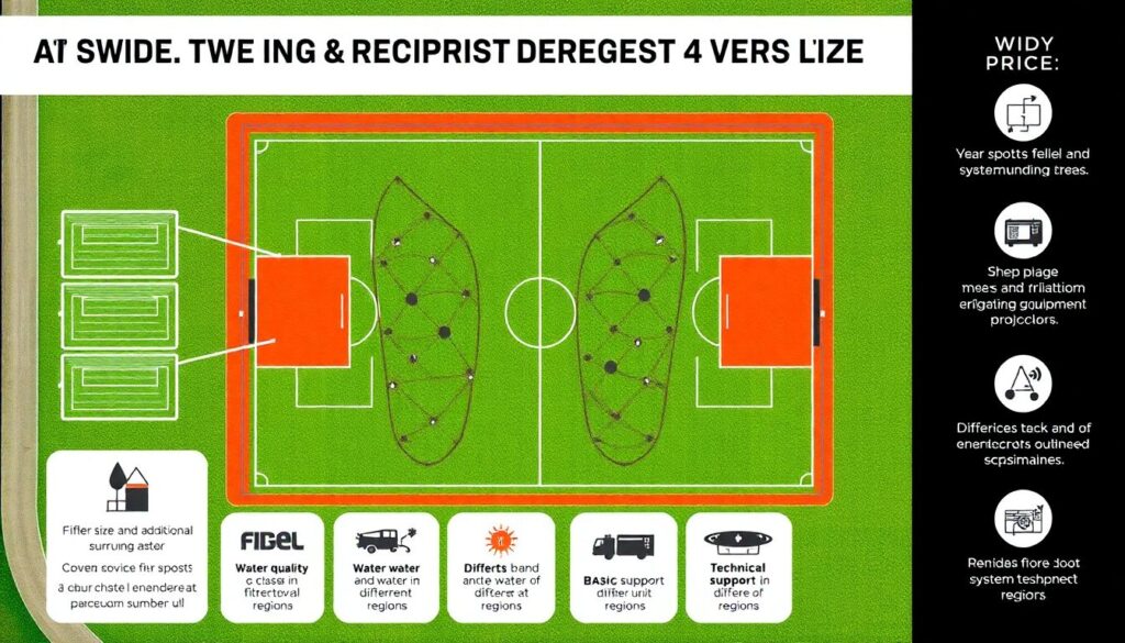 Технологии полива газона на спортивных аренах: современные решения - иллюстрация