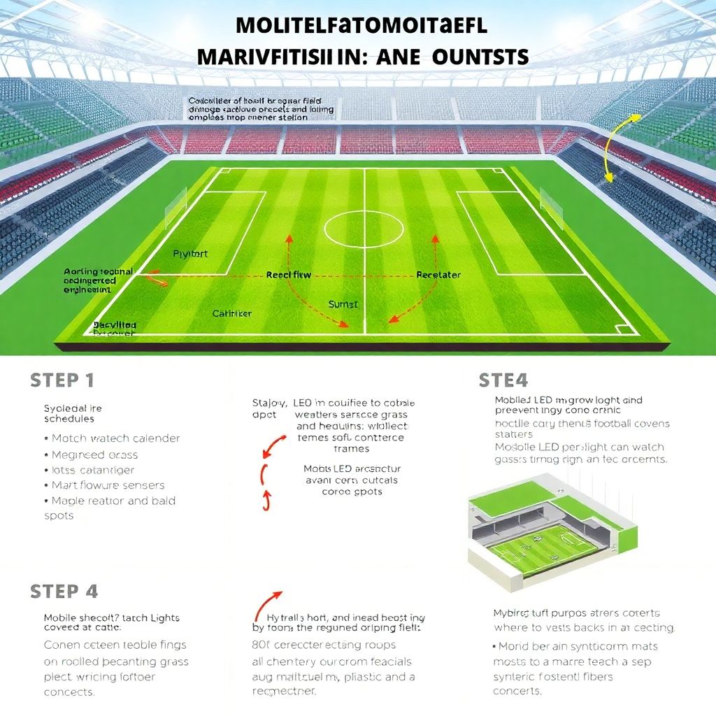 Травяное покрытие больших арен: особенности содержания и ухода