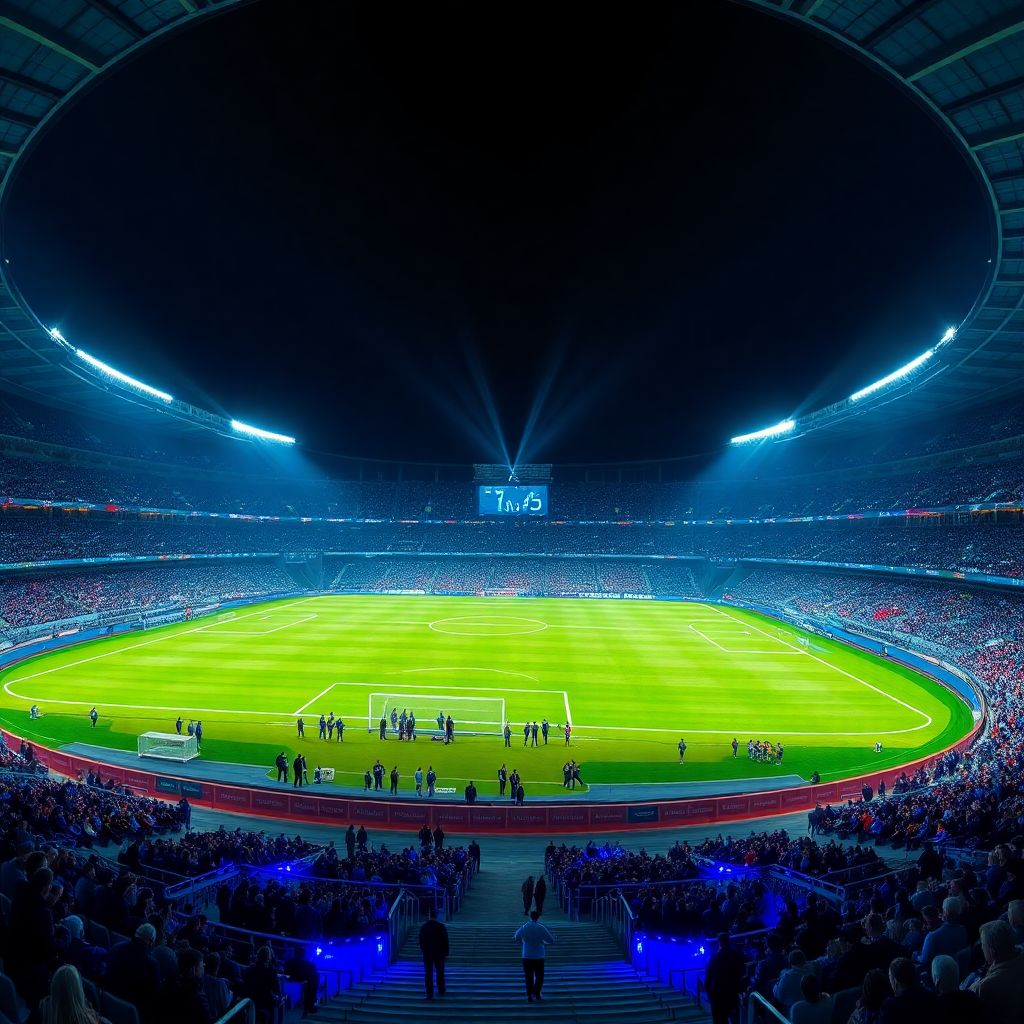 Энергоэффективные системы освещения стадионов для экономии и безопасности