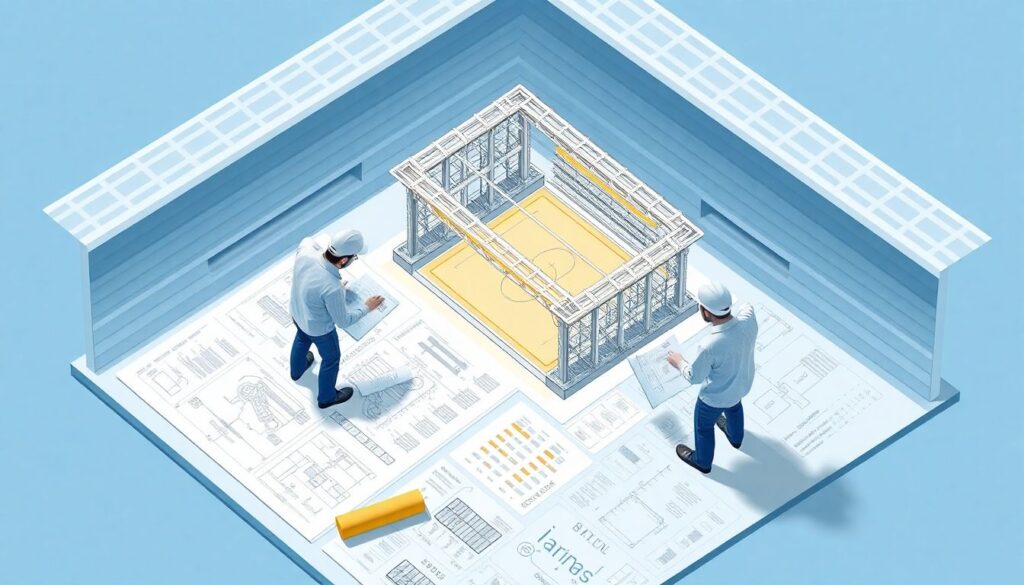 Инженерные решения по креплению экранов на стадионах - иллюстрация