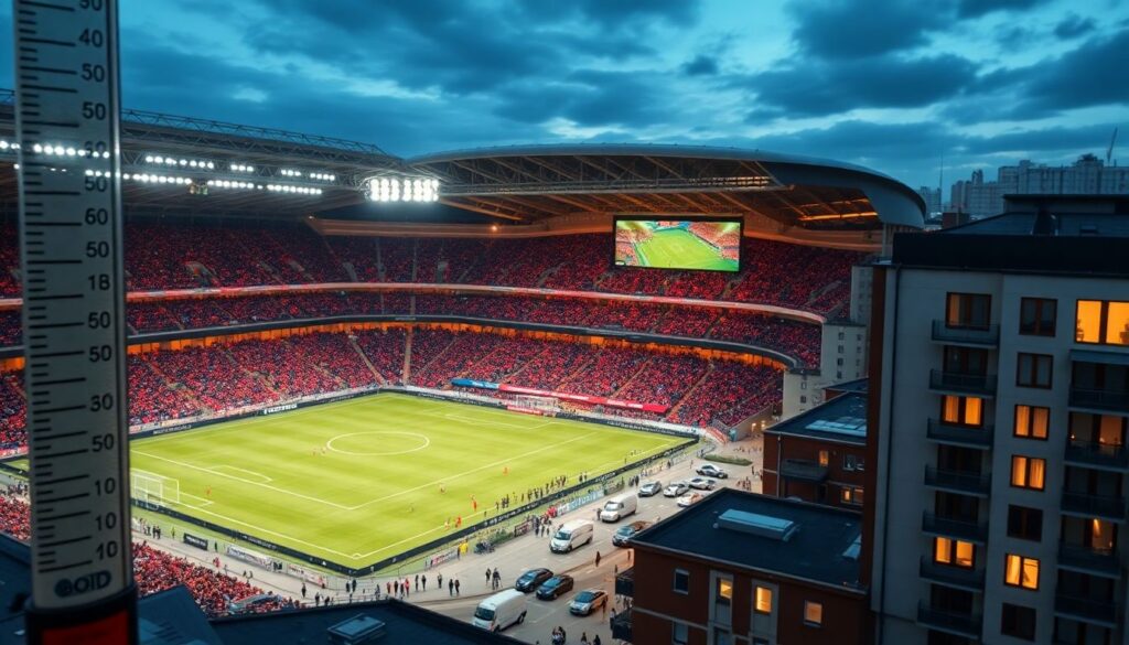 Управление шумом на территорий стадиона: нормы и практика - иллюстрация