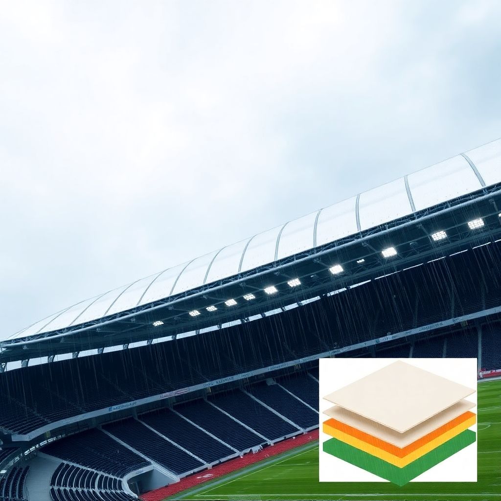 Гидро- и теплоизоляция кровель стадионов: что важно учесть при проектировании