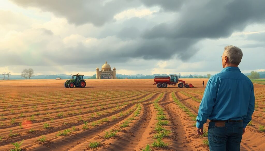 Подготовка полей к весеннему сезону: графики работ - иллюстрация