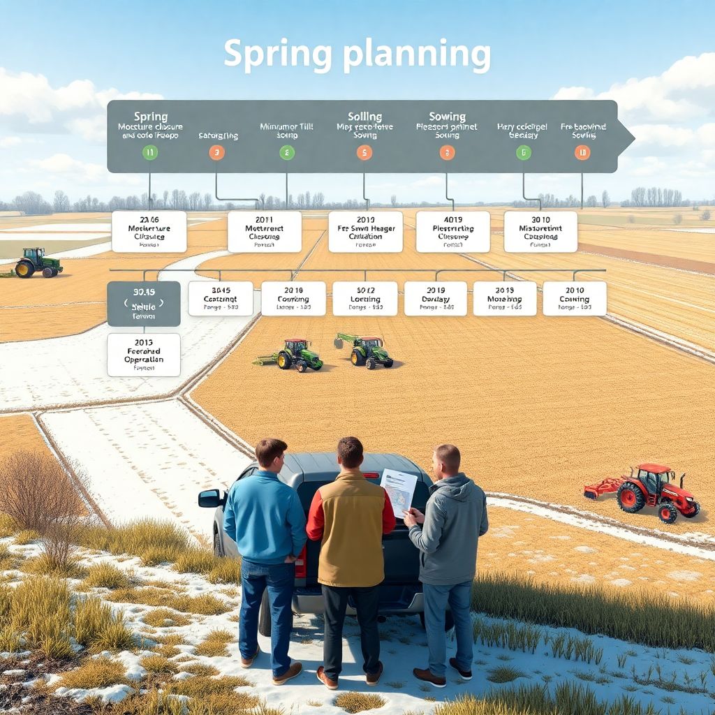 Подготовка полей к весеннему сезону: графики работ и полезные советы
