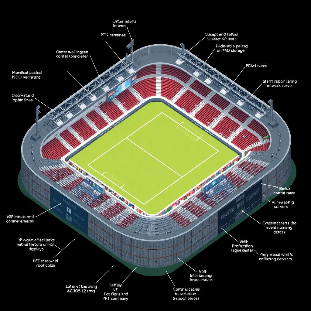 Системы видеонаблюдения и безопасности на стадионах: современные решения и контроль