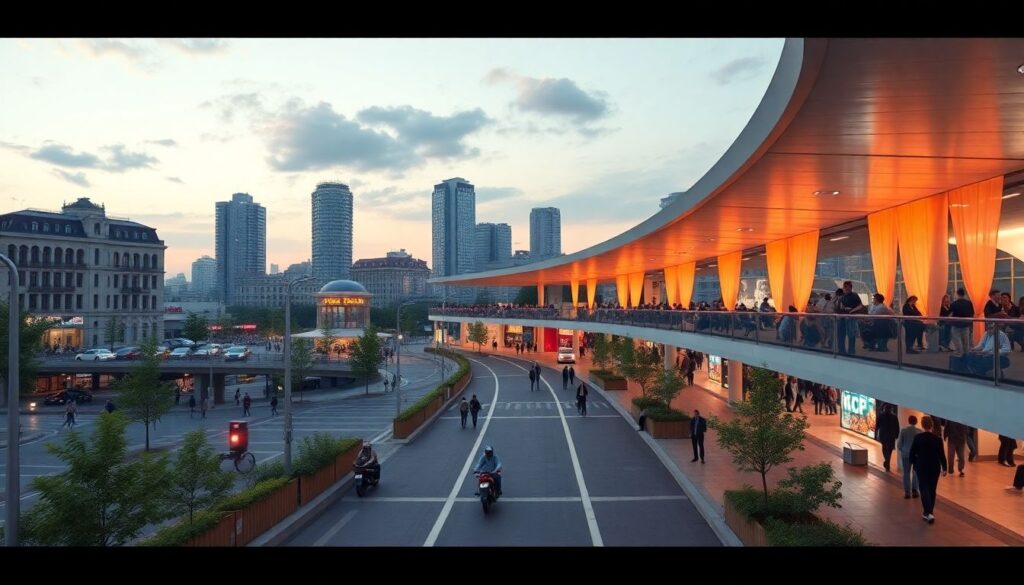 Городское планирование и размещение новых арен - иллюстрация