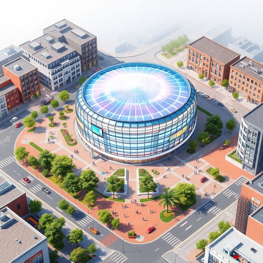 Городское планирование и размещение новых арен в современной городской среде