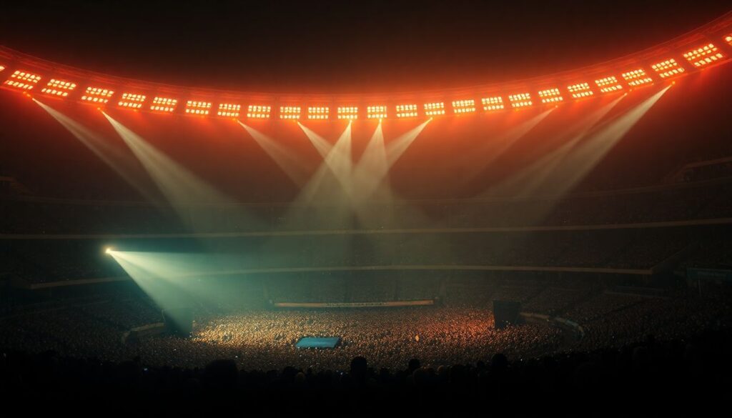 Галлюцинации и визуальные эффекты на трибунах: безопасность и восприятие - иллюстрация