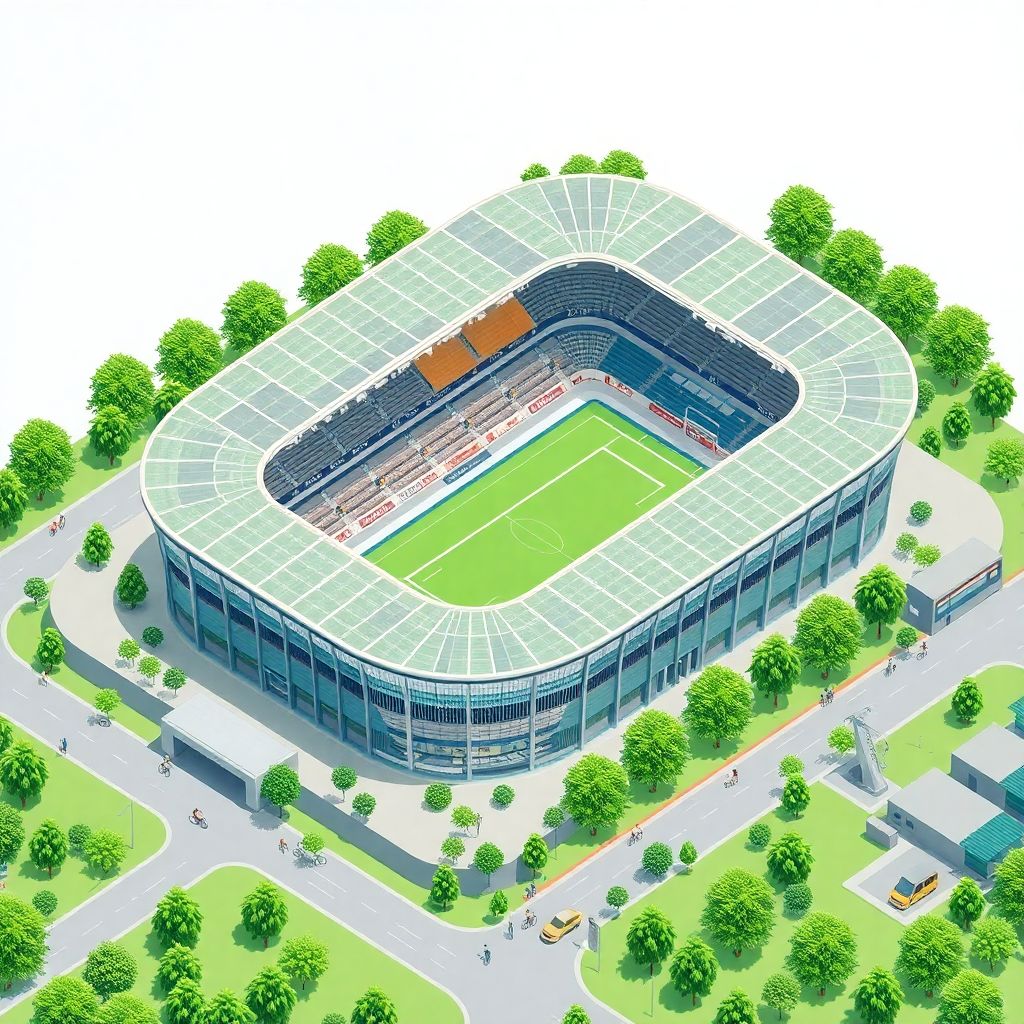 Концепции «зеленого» стадиона и их практическая реализация в современном футболе
