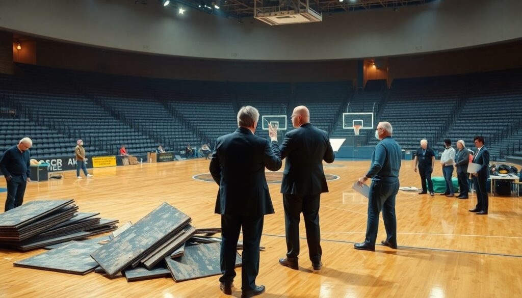 Стандарты качества строительных материалов для арен - иллюстрация