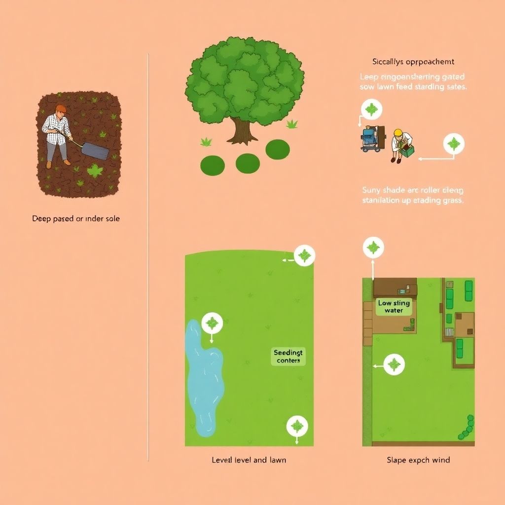 Техника безошибочного посева газона: выбор семян и агротехника ухода