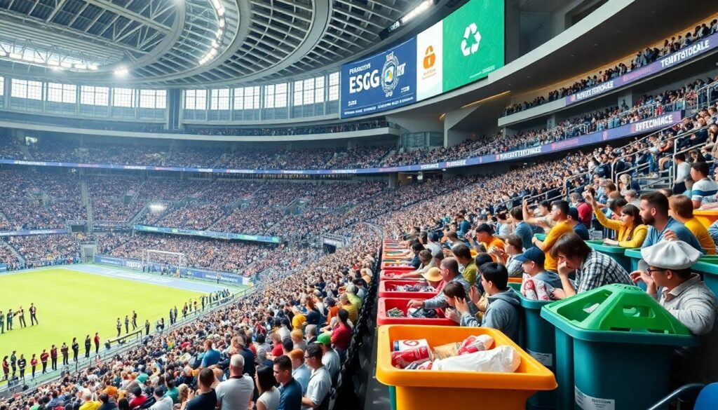 Раздельный сбор отходов на территории арены: практика - иллюстрация