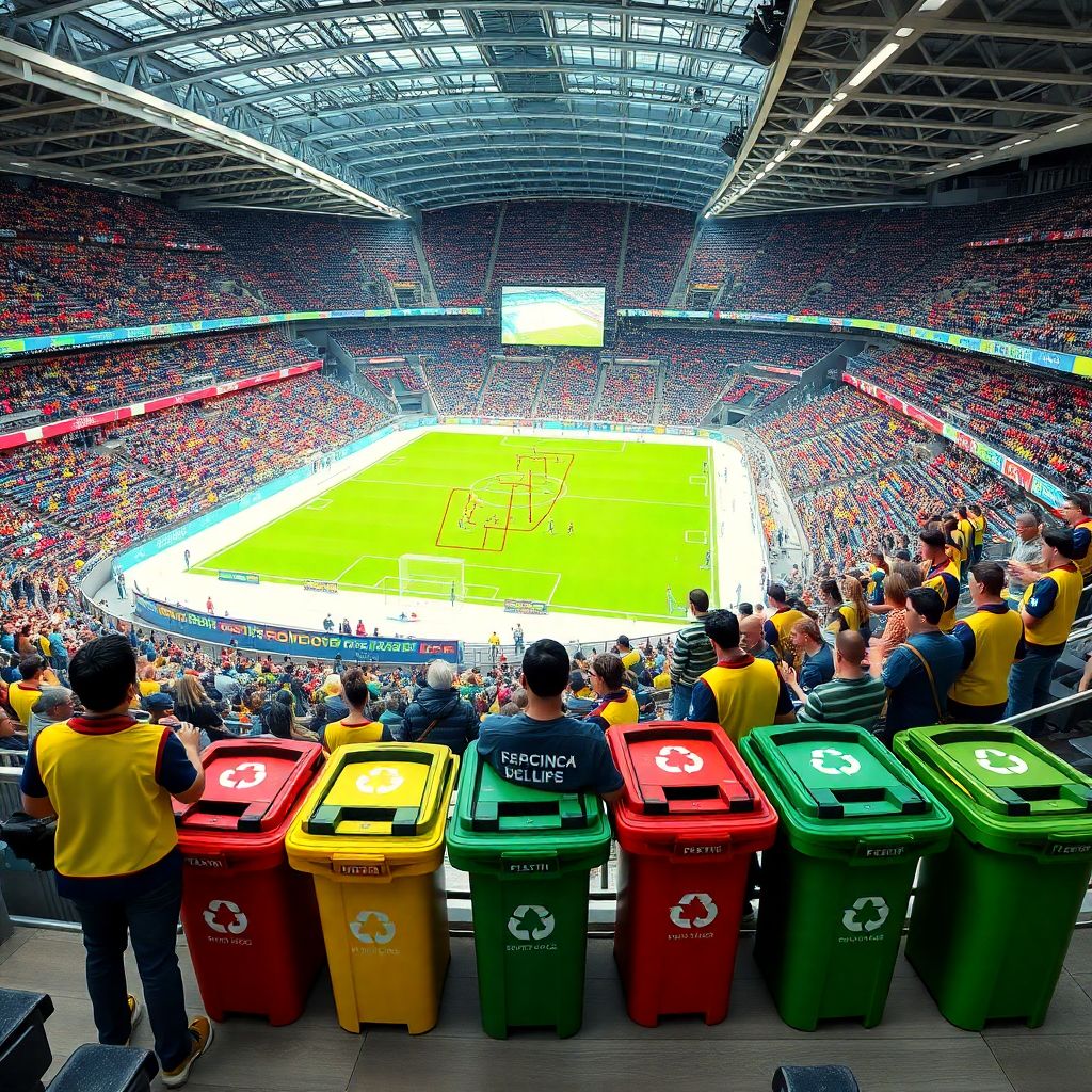 Раздельный сбор отходов на территории арены: практические шаги и опыт