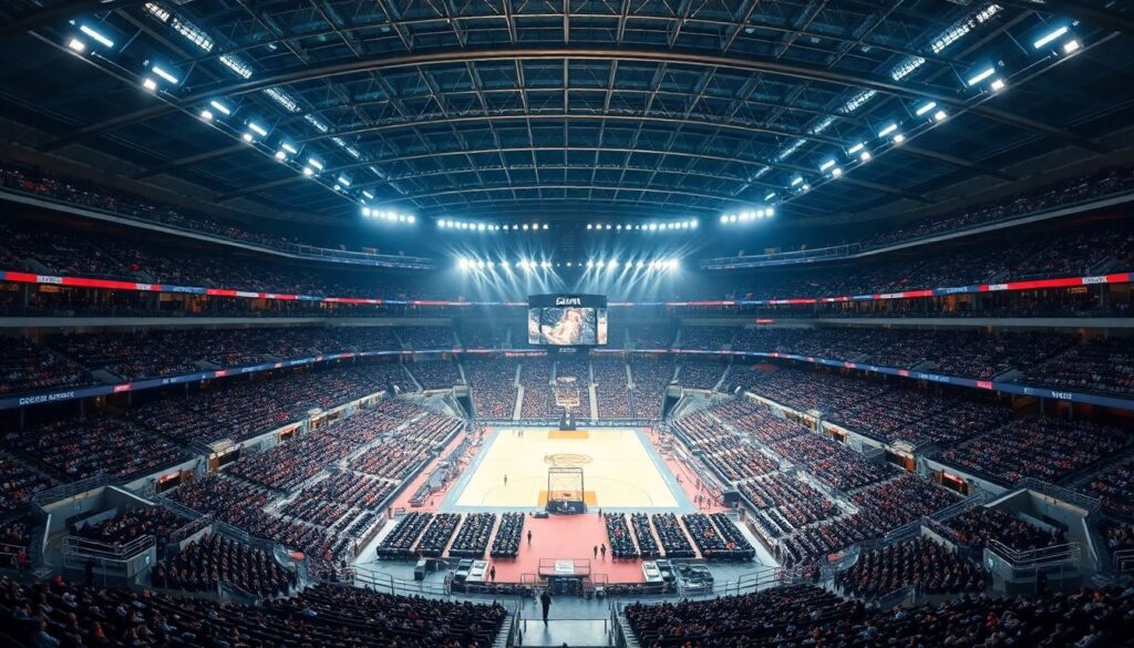 Безопасность на арене: эвакуационные планы и тренировки - иллюстрация