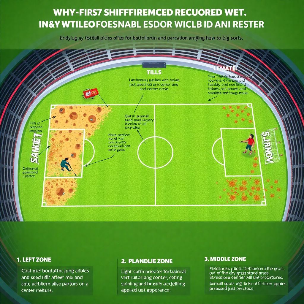 Практики восстановления газона после значительных матчей на спортивных полях