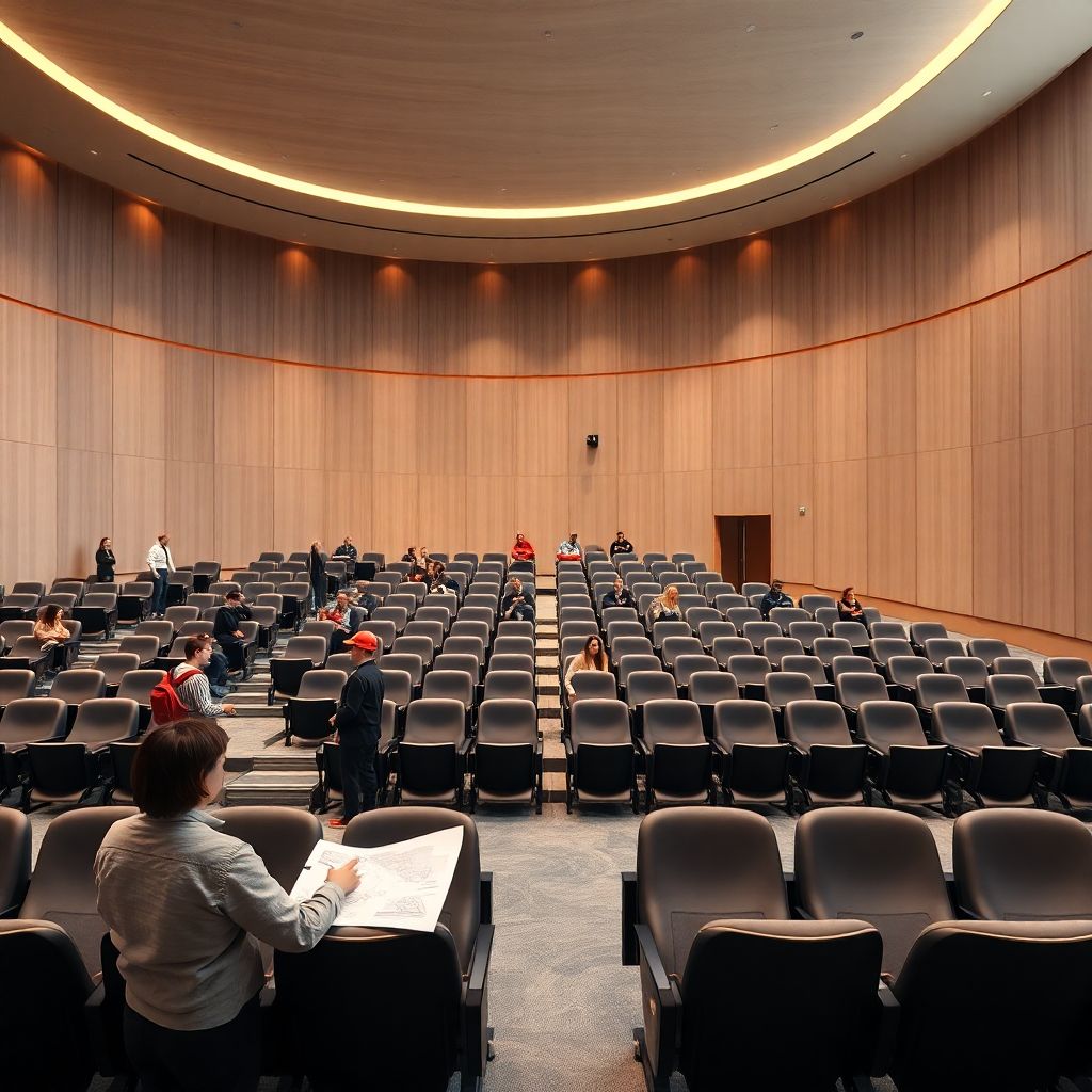 Инновационные формы сидений и их влияние на вместимость залов