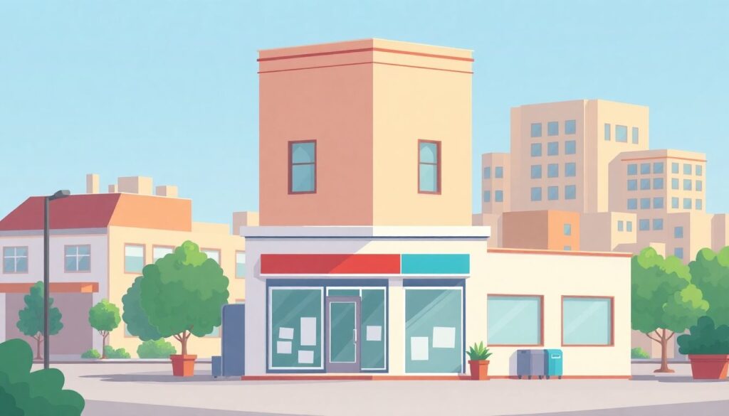 Управление арендой и сдачей в аренду коммерческих помещений на арене - иллюстрация