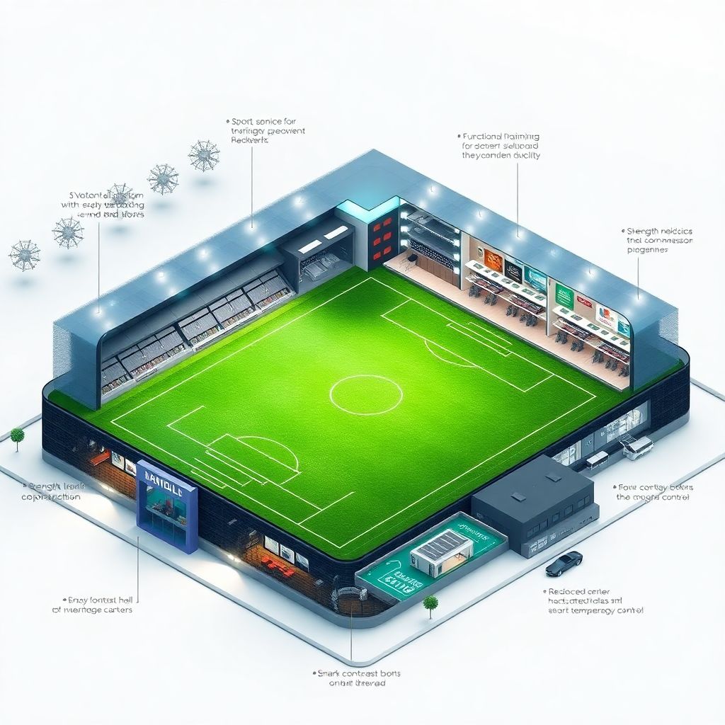 Развитие тренерской инфраструктуры: путь от тренировочных полей до залов восстановления