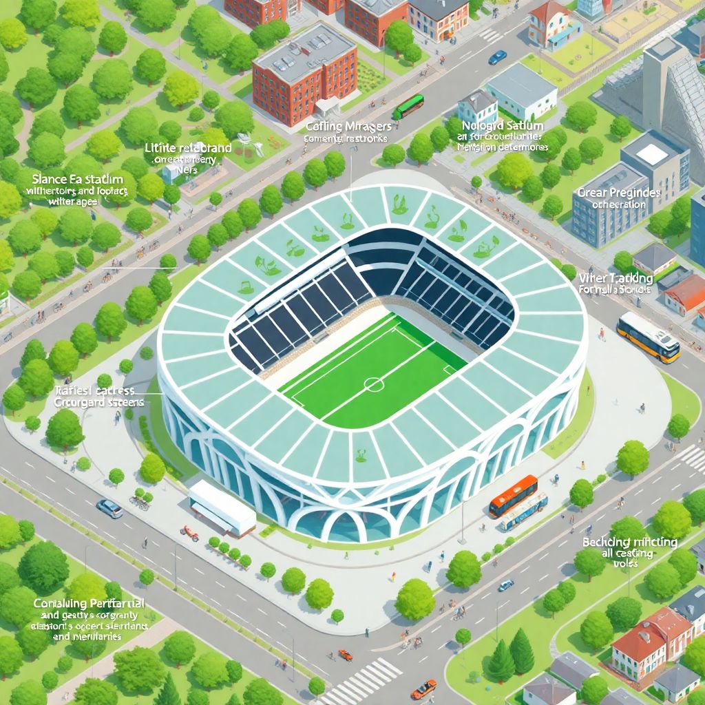 Партнерство с местной экологией при эксплуатации стадиона: опыт и решения