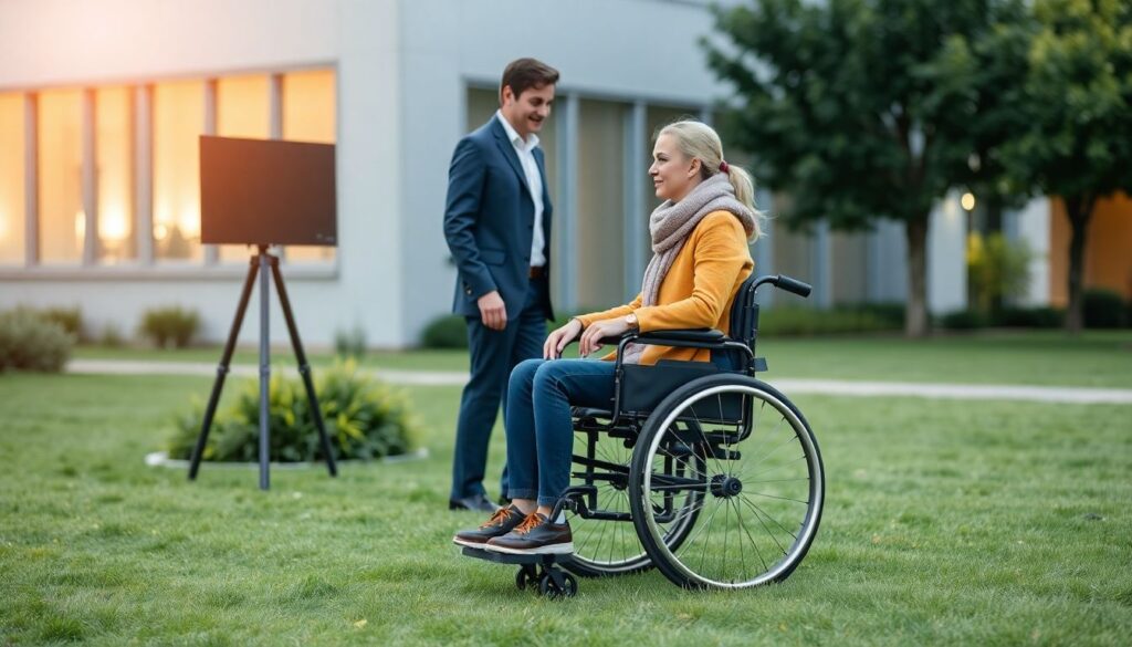 Обеспечение доступности для инвалидов на спортивных объектах - иллюстрация