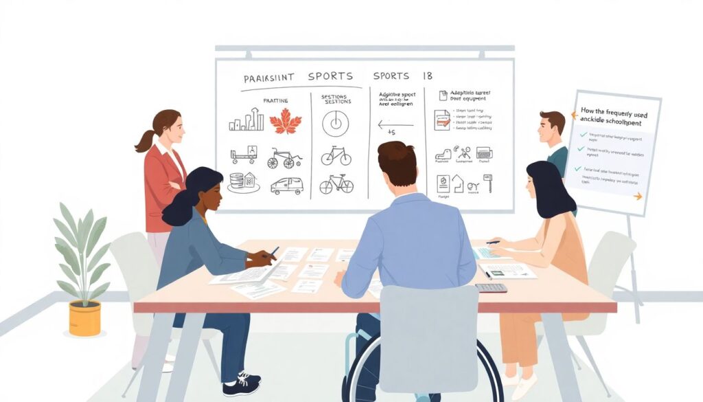 Обеспечение доступности для инвалидов на спортивных объектах - иллюстрация