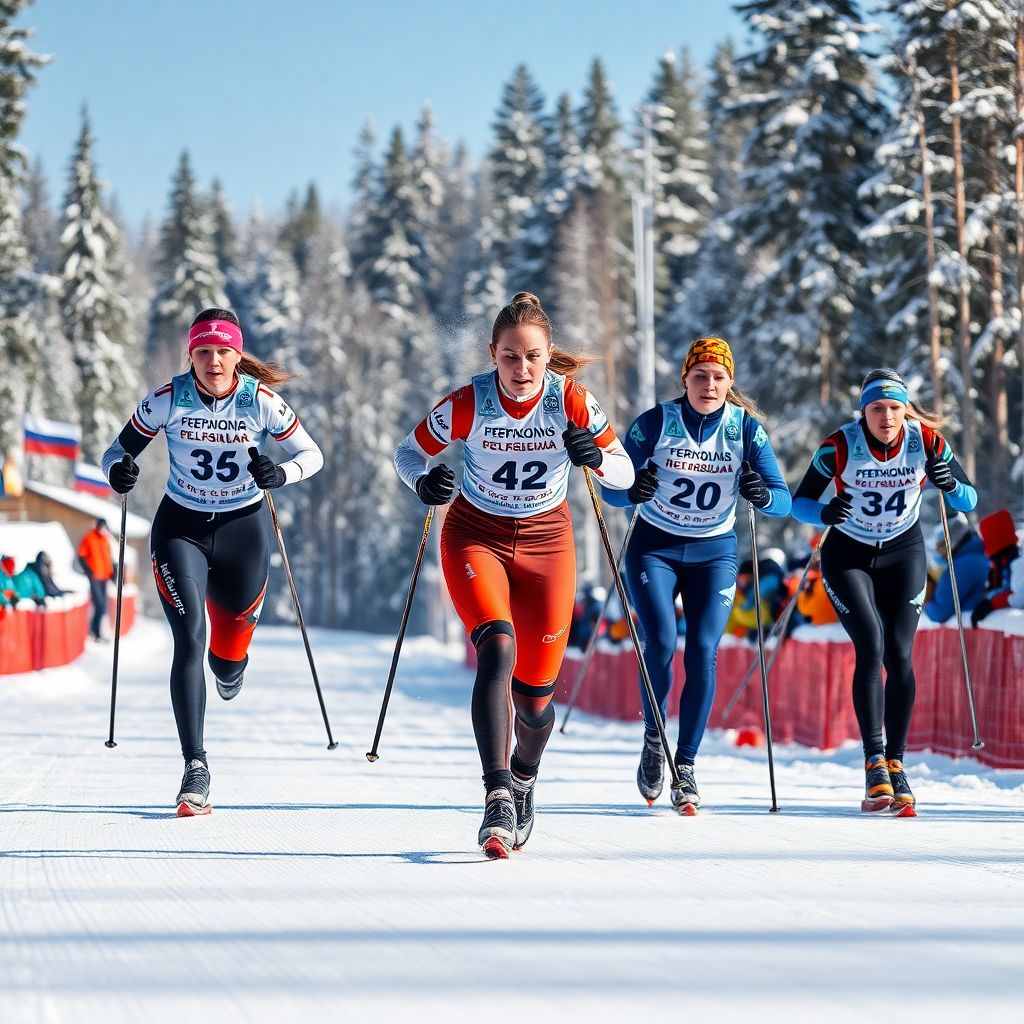 Пантрина выиграла спринт классикой на седьмом этапе Кубка России в Выльгорте