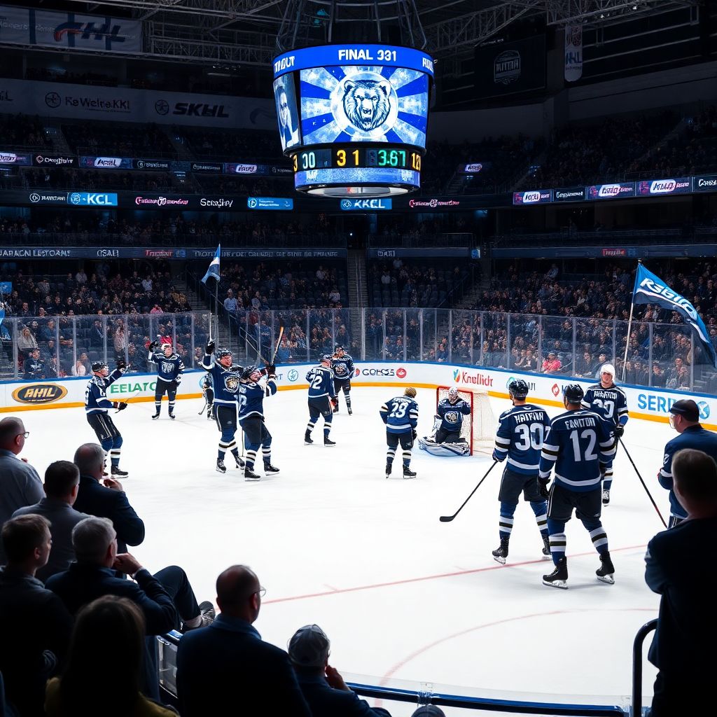 Трактор обыграл Сибирь 3:1 в матче КХЛ в Новосибирске, серия хозяев прервана