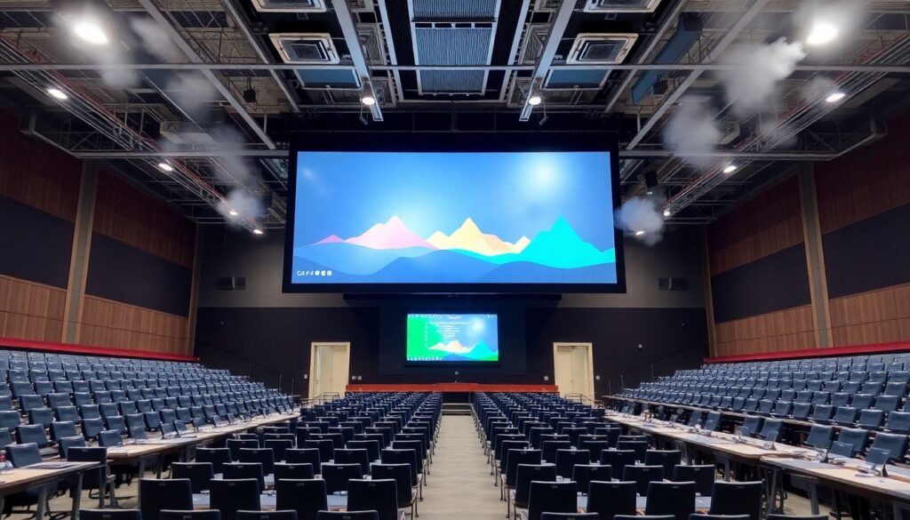 Управление вентиляцией в подземных паркингах стадионов - иллюстрация