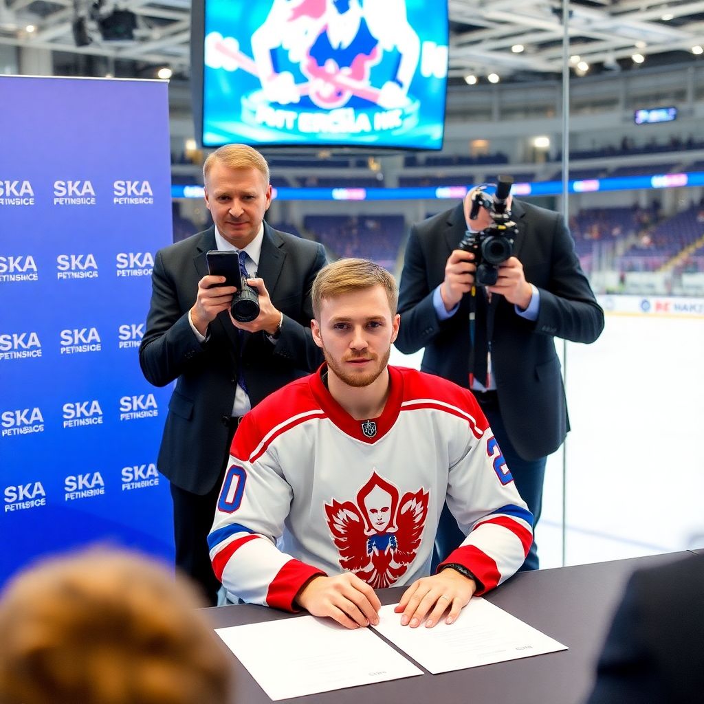 Форвард Николай Чебыкин переходит в СКА: усиление атаки клуба КХЛ