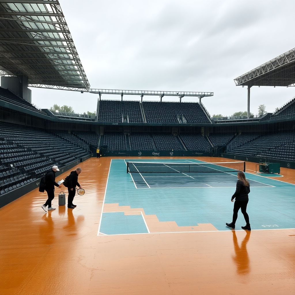 Финал Wta-500 в Берлине Носкова – Пегула перенесён из‑за сильного дождя